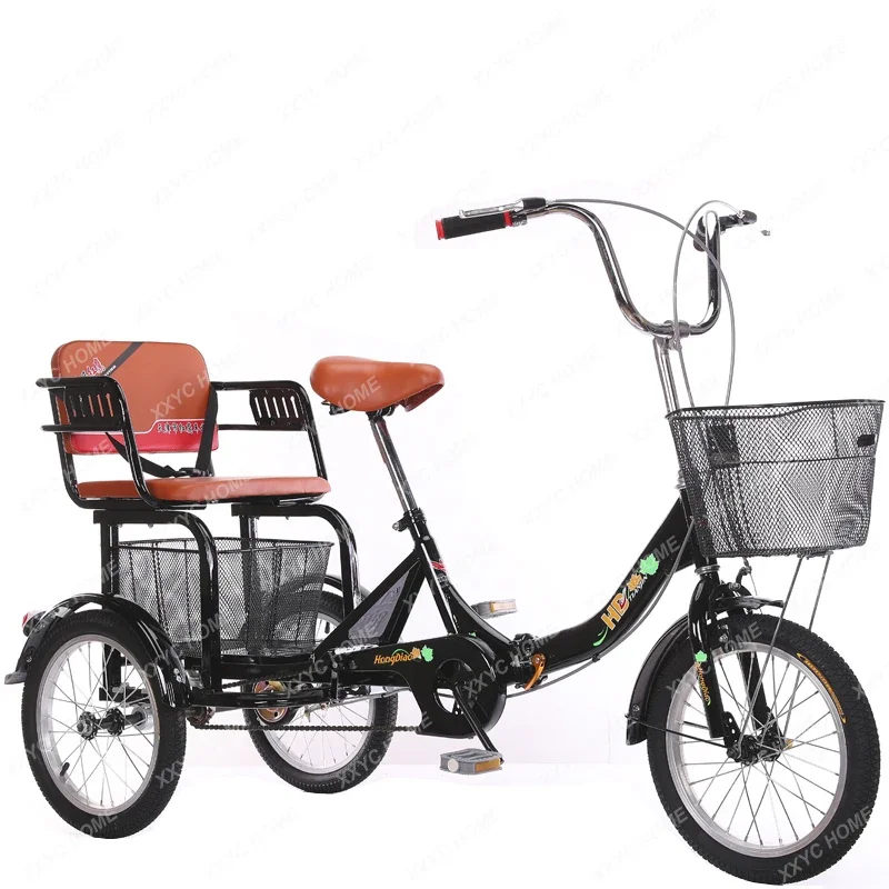 Middle-Aged and Elderly Leisure Fitness Tricycle Chain Bicycle Adult Tricycle Elderly Bicycle Elderly Scooter