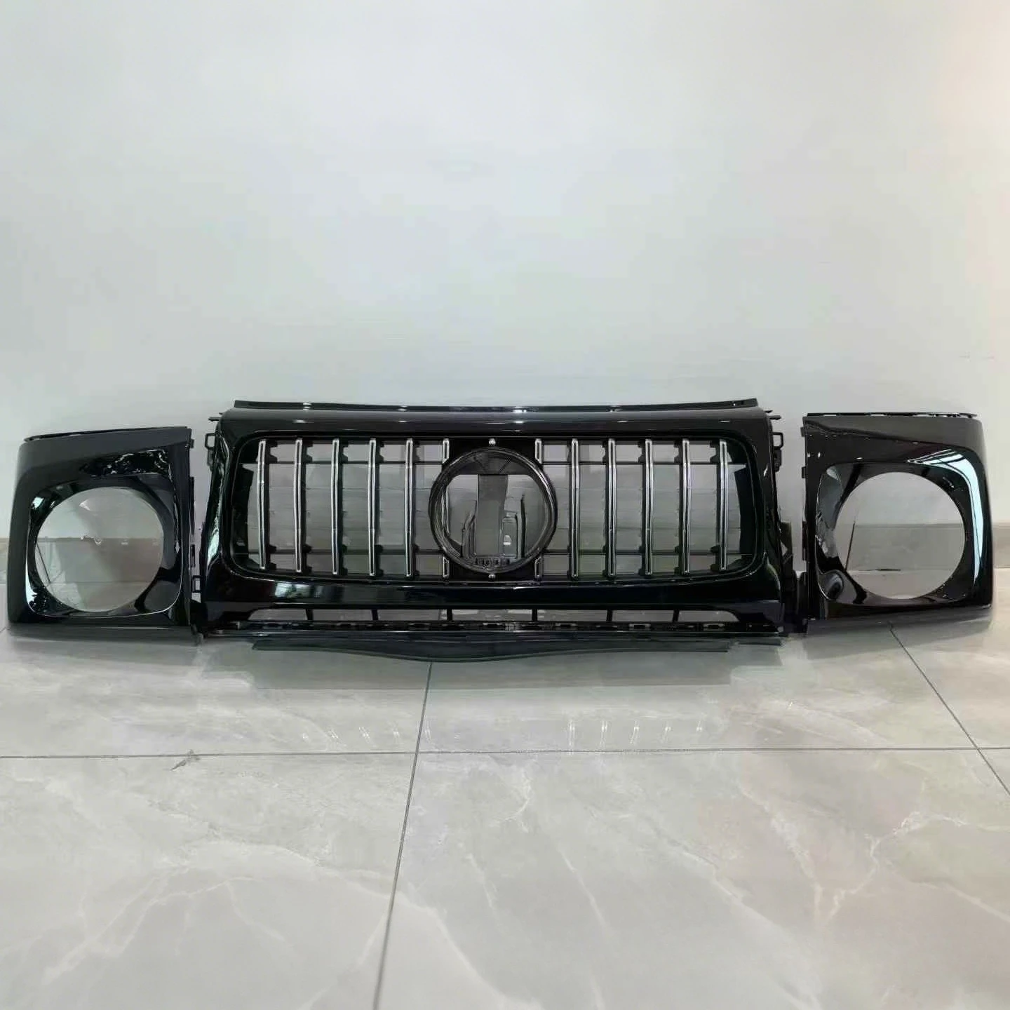 Front Grille for Mercedes G-Class W465, GT Style Mesh Grille,FOR G63 AMG Upgrade, 2025 Model, Car Styling Accessories