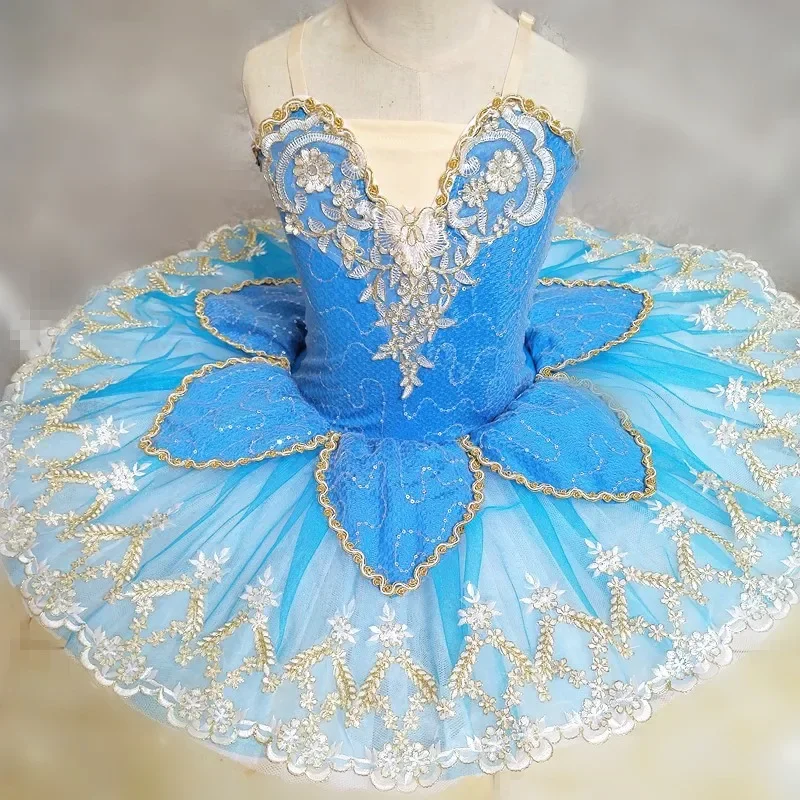 

Спящая красавица, принцесса Аврора, балетная пачка, профессиональное розовое персиковое платье для соревнований для девочек, женская блинная пачка, балетное классическое платье