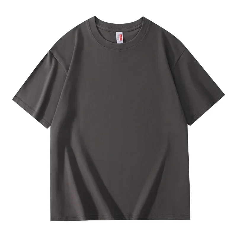 تي شيرت رجالي من القطن الخالص 200 جرام، نسيج من القطن الخالص عالي الجودة، فضفاض، مثالي للصيف ومناسب للجميع!