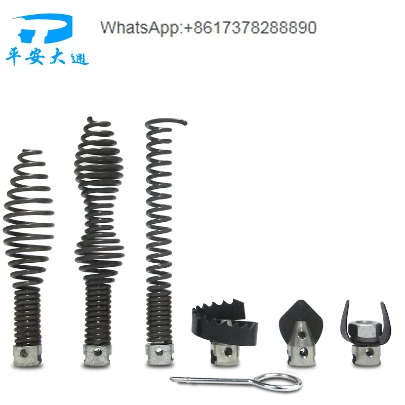 16Mm cutter head sewer pipe dredging machine dredger spring flexible shaft drill tool dredging head accessories special tool