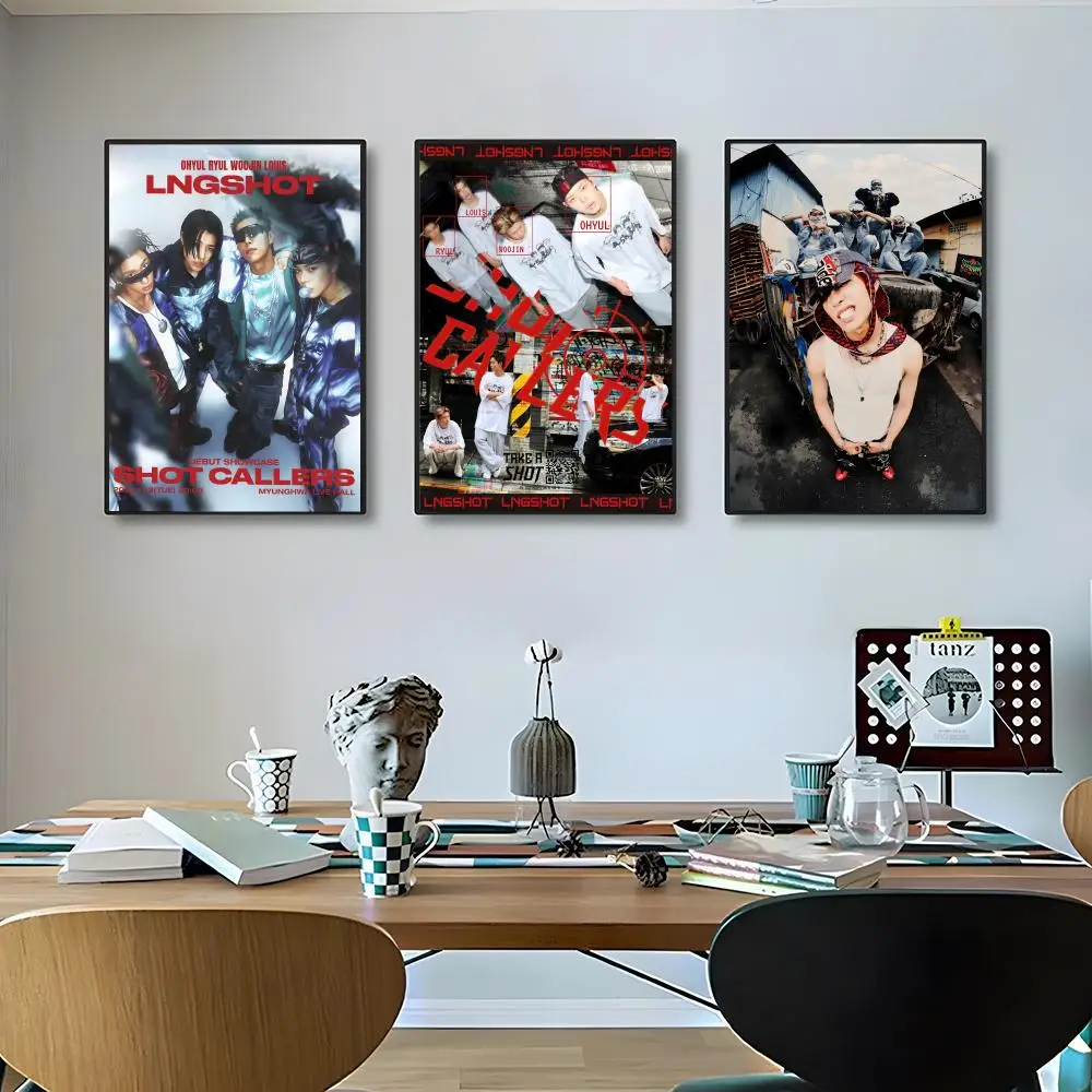Boy Group LNGSHOT Poster High-definition posters, wall art for living room and home decor. - view 3