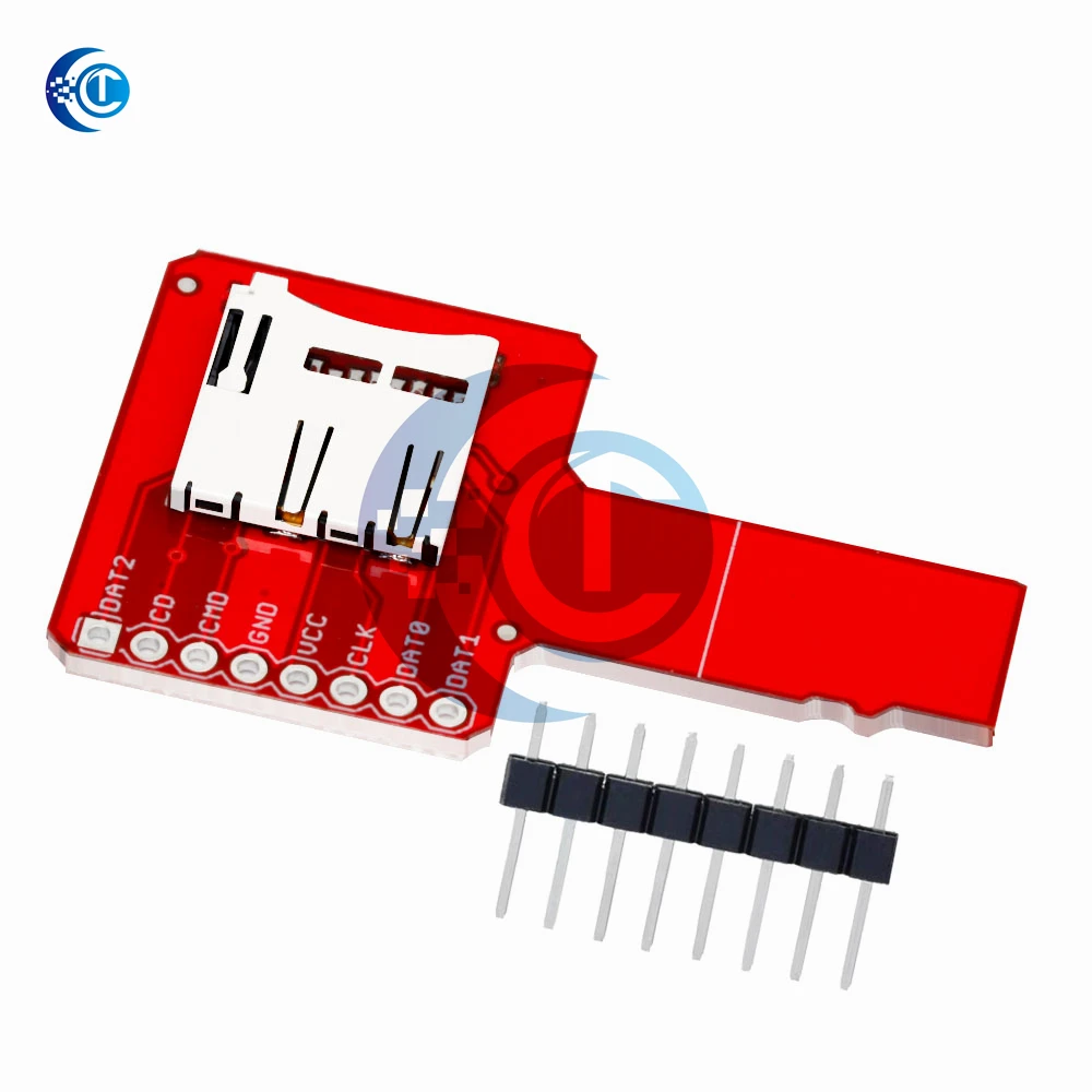 Модуль адаптерной платы micro SD Sniffe TF Card Spi для Arduino