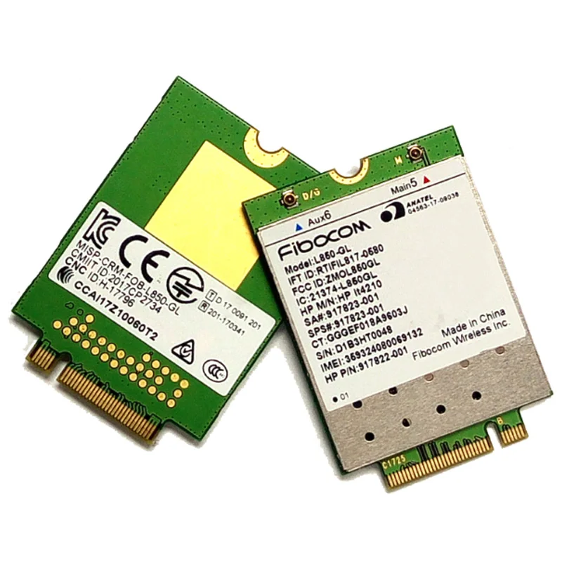 L850-GL LT4210 FDD-LTE TDD-LTE 4G Card 4G Module SPS,917823-001 for 430 440 450 G5 Notebook