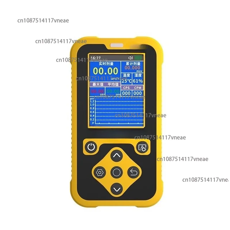 Nuclear Wastewater Contamination Radioactivity Test Cover Counter Personal Dose Alarm Instrument