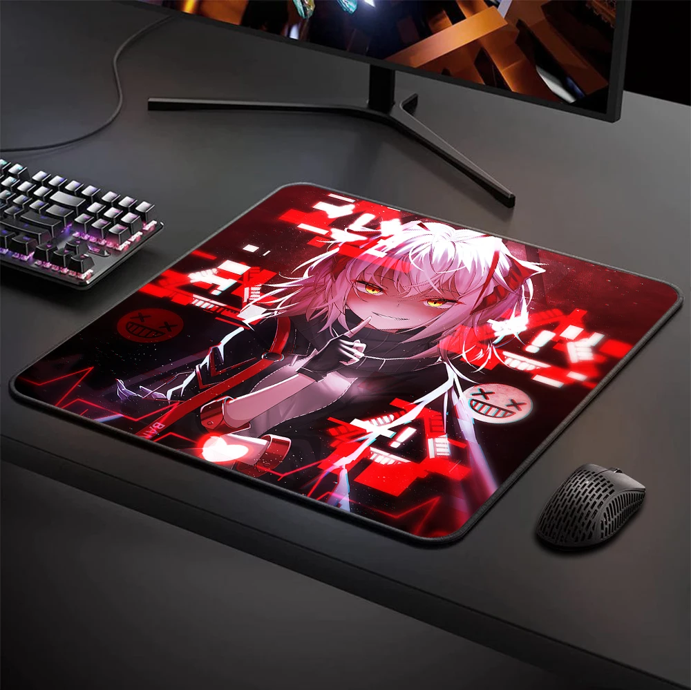 Premium Anime Gaming Mouse Pad, Alto Elástico Non-Slip Bottom, E-Sports Desk Mat, Velocidade do computador portátil, 45x40cm