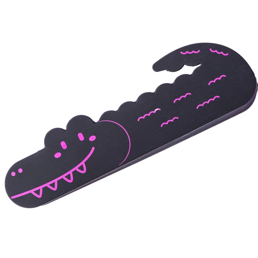 الإبداعية التمساح شكل مقلمة سعة كبيرة سيليكون صندوق أدوات مكتب الكرتون المحمولة حقيبة التخزين طالب #1