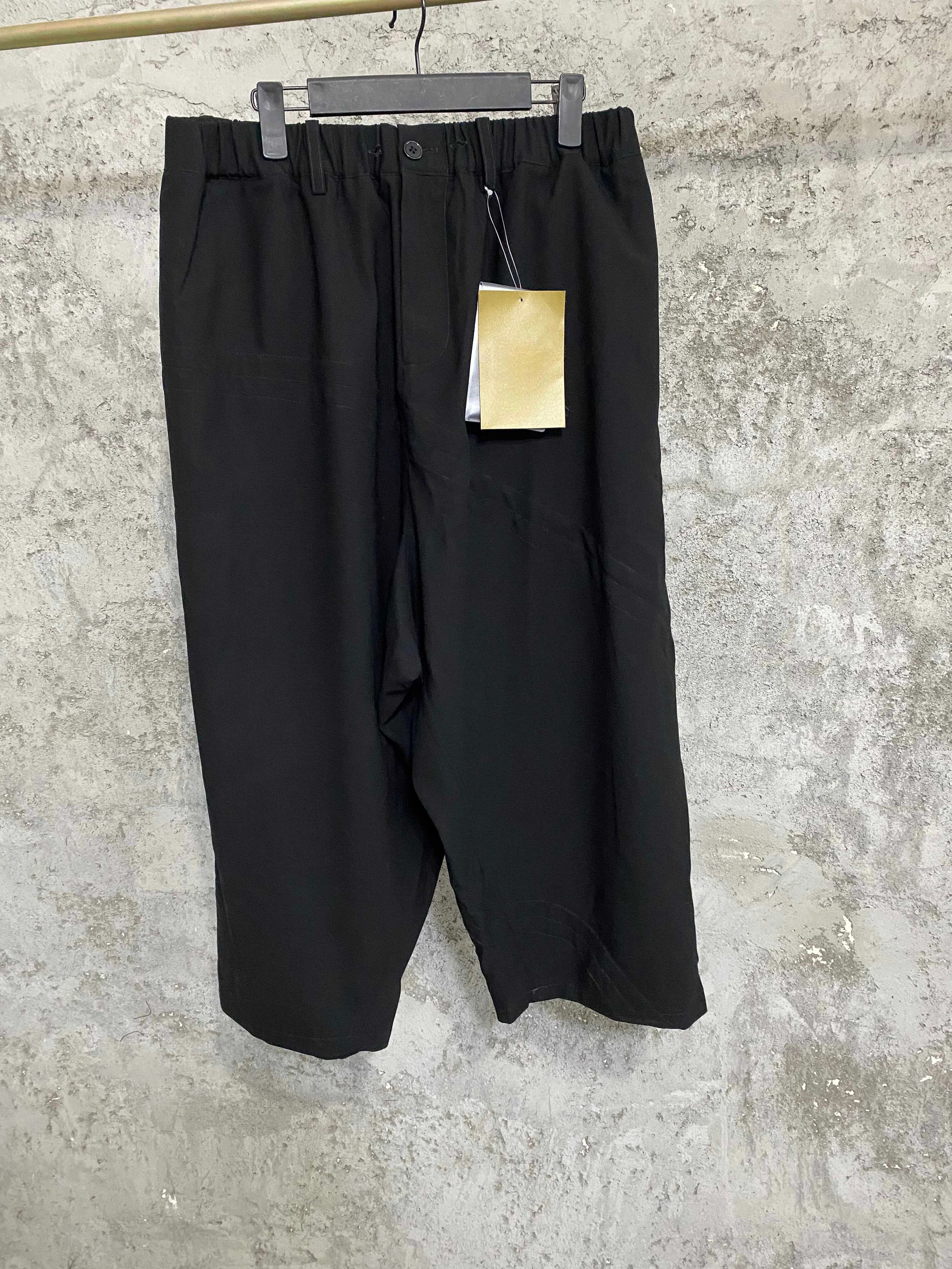 

TOP-YAMAMOTO original design high-waisted loose straight-leg wide-leg dress pants with a drape and pleats that resist casual wea