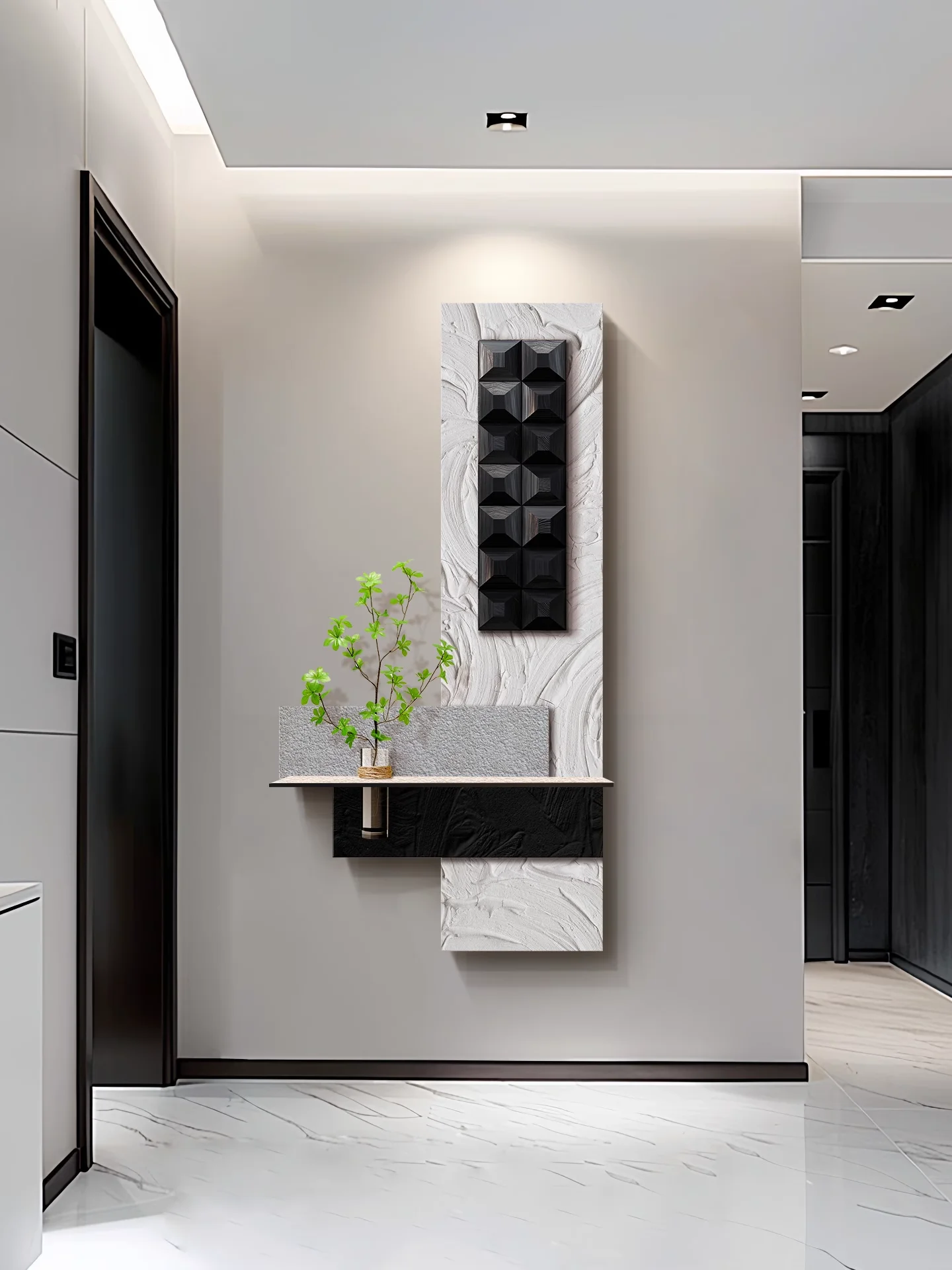 Minimalist Entrance…