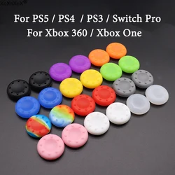 10Pcs Non-slip Silicone Analog Joystick Thumb Stick Grip Cap For PS4 PS3 PS5 Thumbstick Cover Head For Xbox 360 Xbox One Control