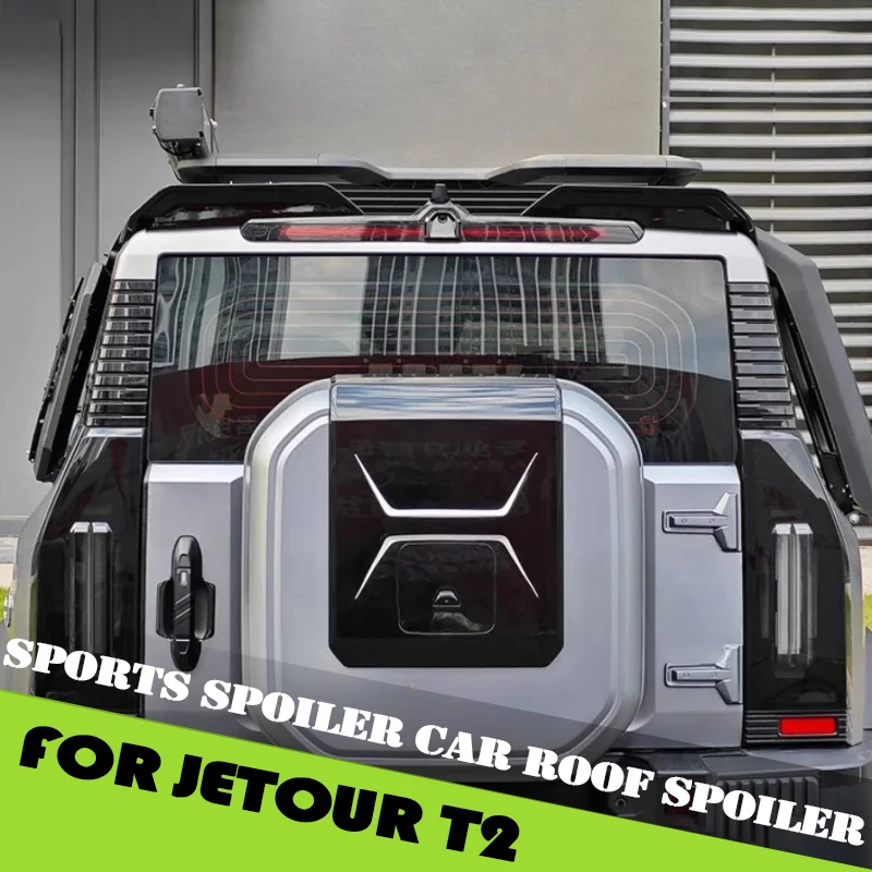 

Car Tail Wing Fit for Jetour Traveller T2 2023 2024 2025 Modified Segmented Sports Spoiler Car Roof Spoiler Exterior Accessories