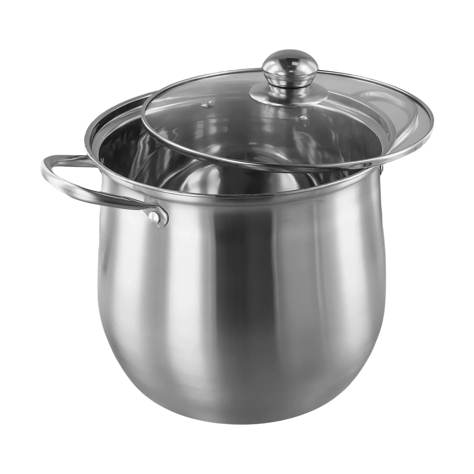 Stock Pot Extra Large Capacity Soup Pot 201 Stainless Steel Pot Can Steam And Cook The Cooking Pot Heats Up Quickly