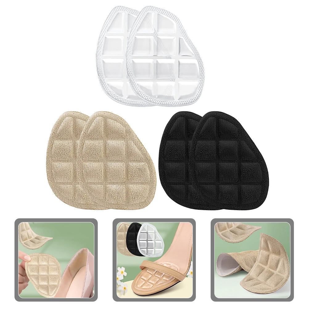 

Forefoot Pads Sticky Adhesive Half Insoles Non-Slip Cushion for High Heels Shoes Pads Inserts Lightweight