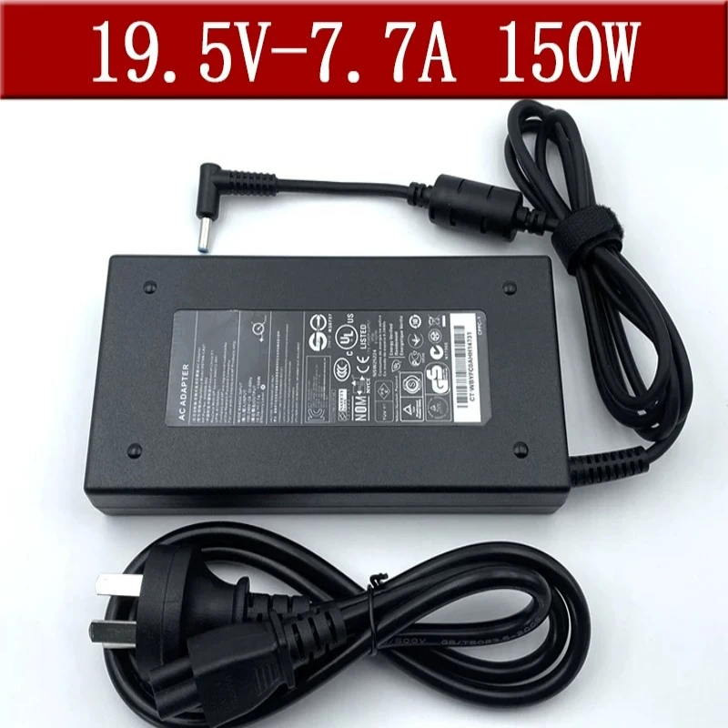 19.5V 7.7A 150W 4.5 * 3.0 MM Charger, Notebook, Power Adapter, Suitable for HP Light and Shadow Wizard Zbook3 4 5 Charger