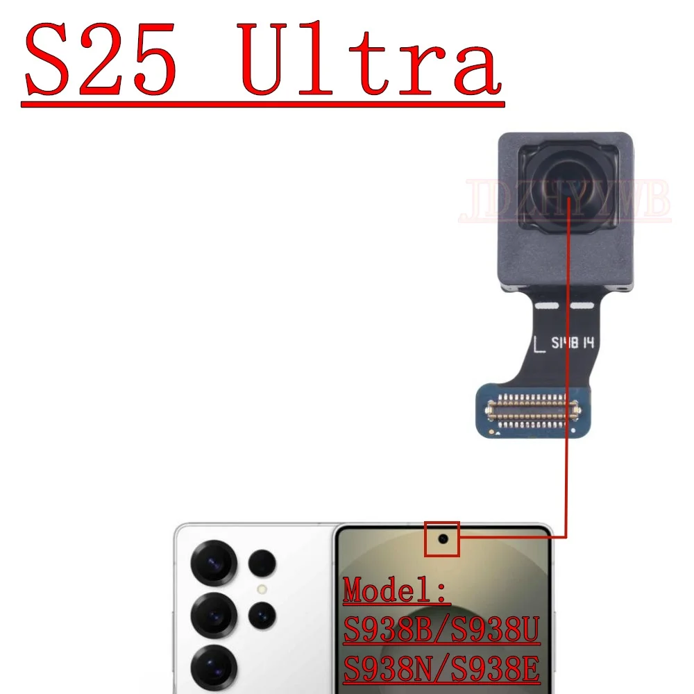 

Фронтальная и задняя камеры для Samsung S25 Ultra S25+ (модуль основной камеры, гибкий кабель, запчасти)