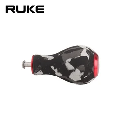 Ruke 1pc Fishing Reel EVA Knob For Bait Casting Fishing Reel Suit For 7x4x2.5mm Bearing Include 2pcs Bearings DIY Accessory