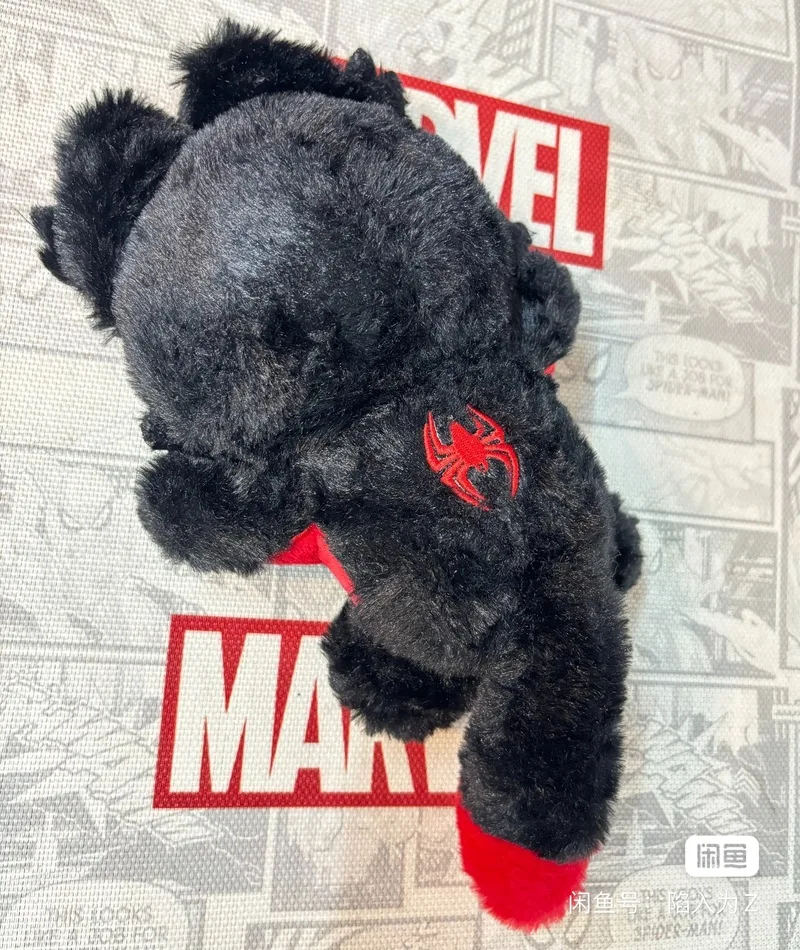 Hot 25cm Marvel Avengers Character Peripheral Miles Spider-Man Cat Shape Kawaii Plush Doll Home Decoration Christmas Gift