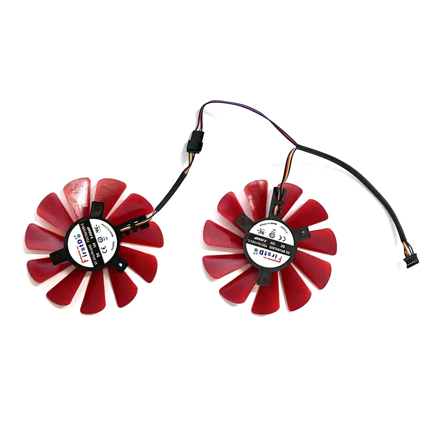 For XFX RX570 XFX 580 8G 2048SP Graphics Card Replacement Accessories New 85MM 4PIN FDC10U12S9-C RX570 580 GPU Fan