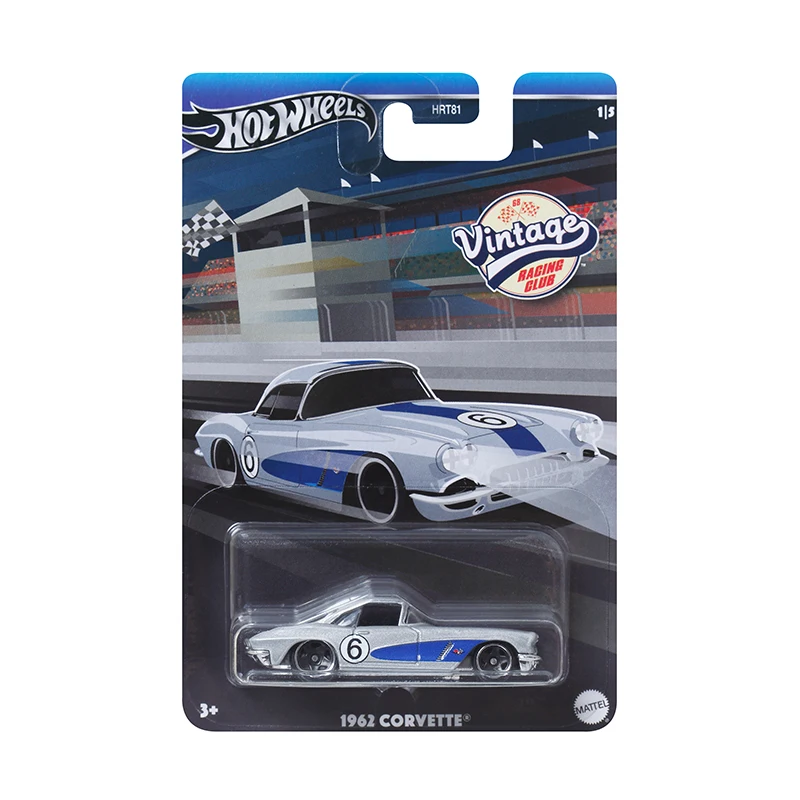 Hot Wheels-Carro de corrida vintage para menino, Ford Mustang Chefe Toyota Corvette, Custom Datsun Maverick Presente, 1,64 Brinquedos Diecast,