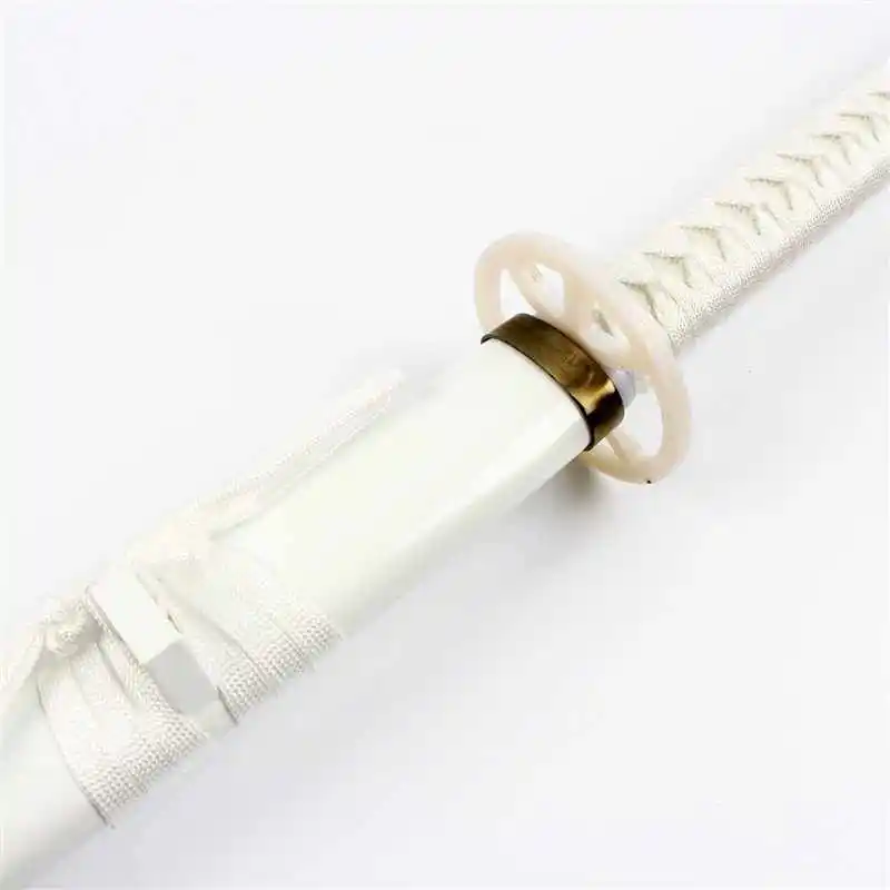104cm Anime Bleach Katana Kuchiki Rukia Sword Cosplay Prop Wooden Ninja Knife Real Size Japanese Katana Samurai Sabre Kid Toy image 3