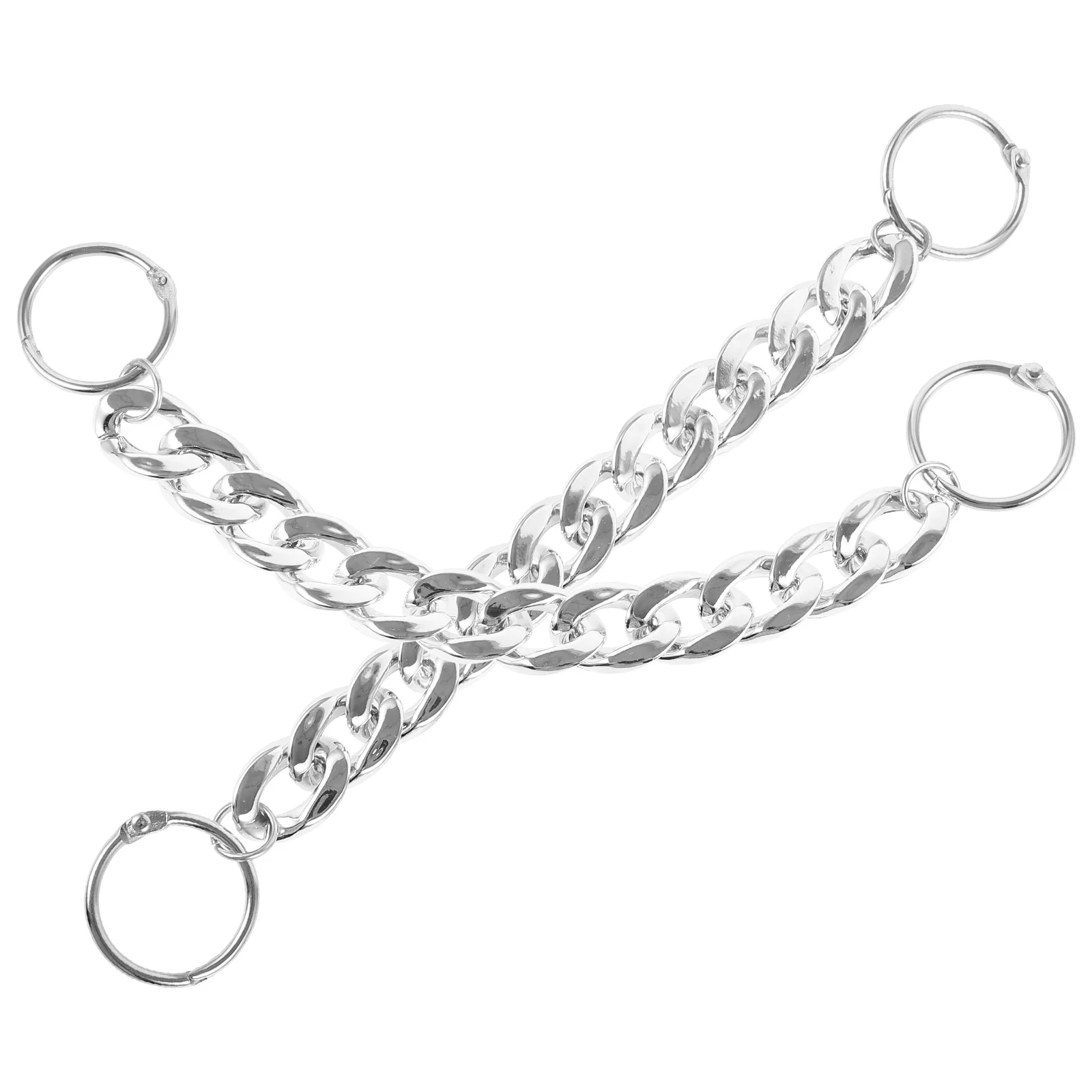 

2Pcs Shoe Chain Accessories for Sandals Women DIY Pearl Charm Beads Chains Shoe Decorations Lightweight Durable