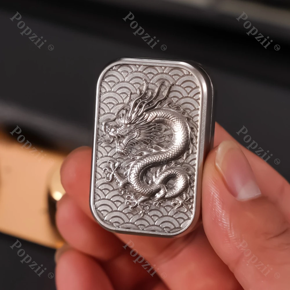 JYEDC Dragon illimité Push Slider diapason adultes soulagement du Stress jouet tours du bout des doigts EDC déclenche décompression jouet