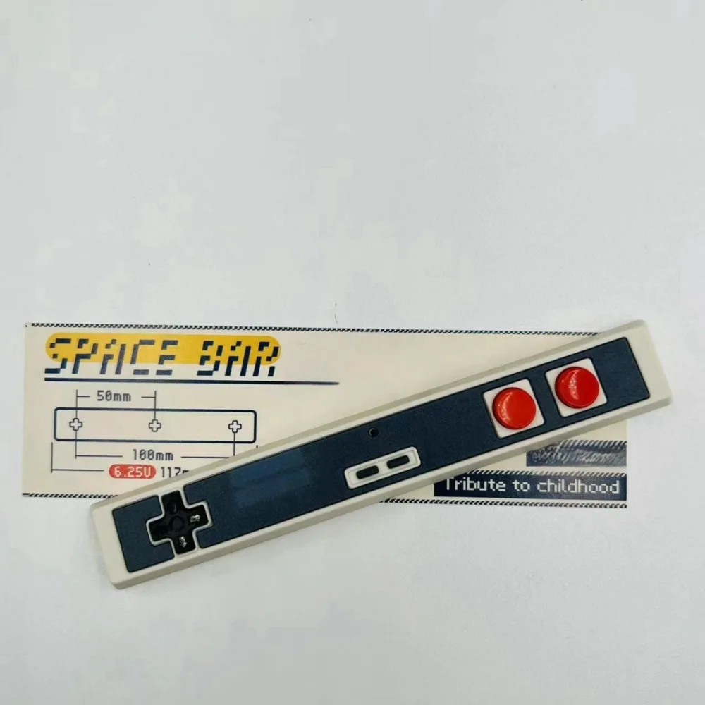 Game Controller Style Retro Spacebar Keycaps Arrow Keys Vintage Spacebar Keyboard Cap AB Cross Axis Mechanical Keyboard Keycap