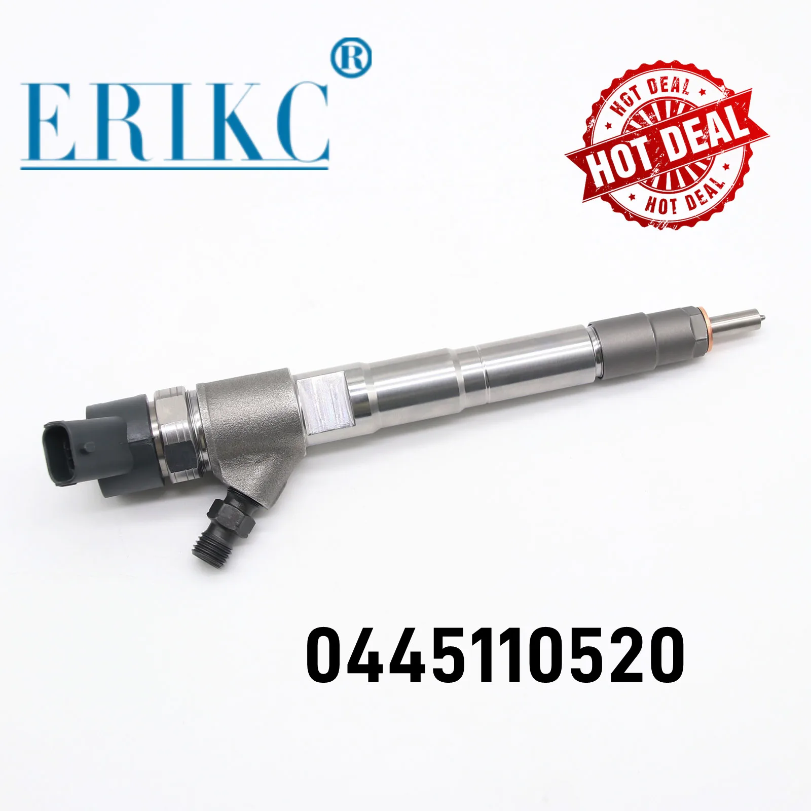 

China Made New 0445110520, 0 445 110 520 Common Rail Fuel Injector 0445110418 0986435248 for 5801594342, 504389548