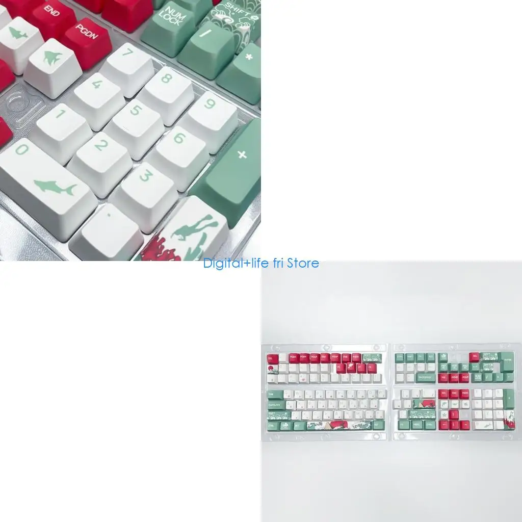 E06D PBT Russian Language XDA/OEM Height Keycap for 75 98 104 108 Keyboard XDA Height Keycap Set with Sublimation Printing