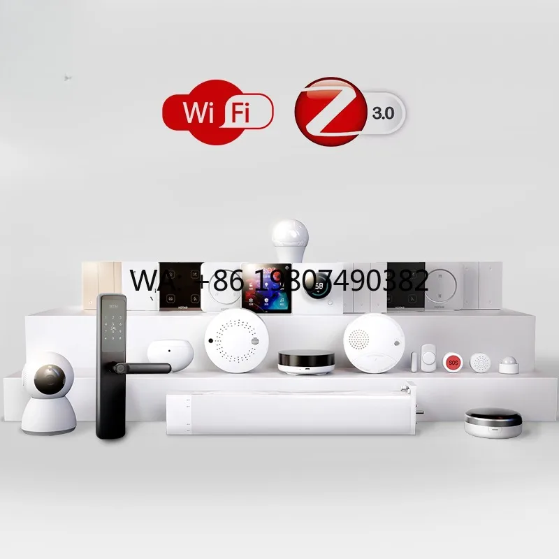 

WiFi Zigbee Smart Home Automation Kit Whole House System APP Remote Voice Control Complete Smart Hotel Solution Set