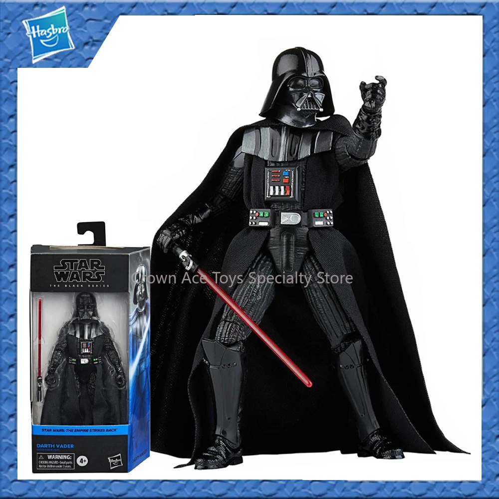 

Hasbro Star Wars The Black Series Darth Vader Action Figure 6 Inch Manga Figures Model Trendy Toy Doll Holiday Collectible Gifts