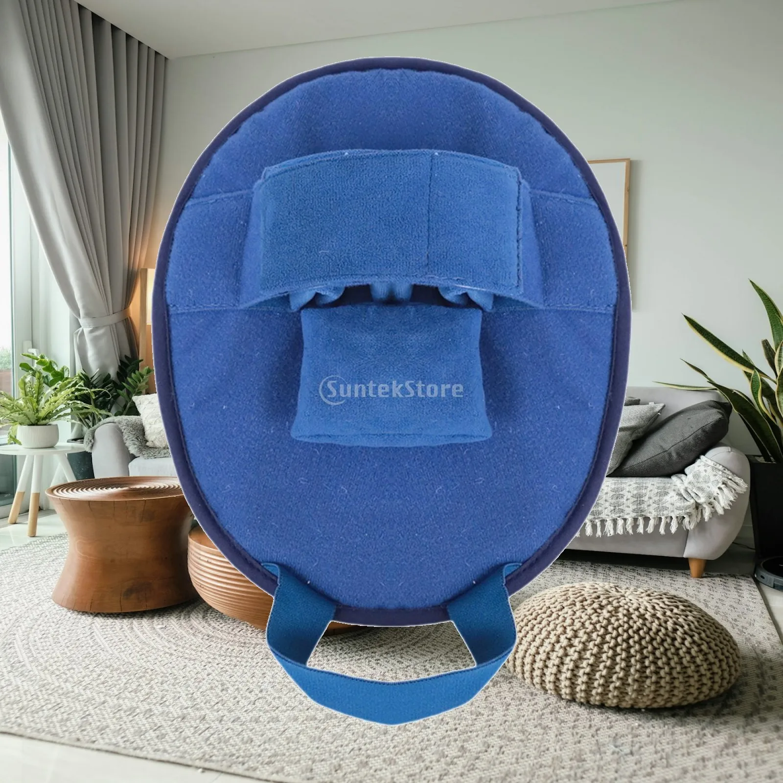 Finger Training Device Flannel Hand Brace Stabilizer Adjustable Curvature Pad Finger Orthotics for Daily Rehabilitation