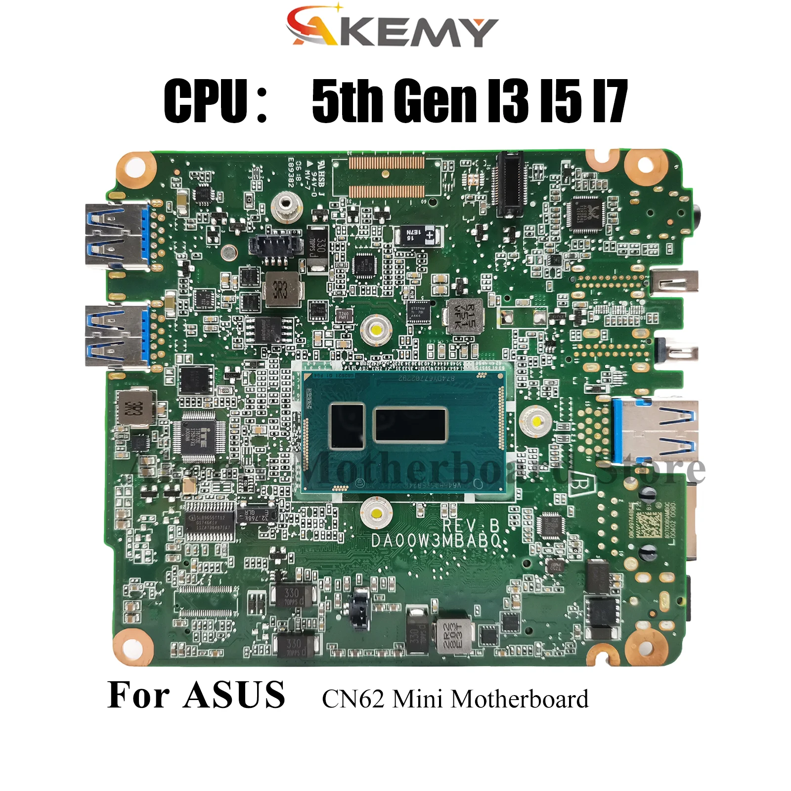 

Материнская плата для ноутбука CN62 Chromebook ASUS CN62 CN62, материнская плата для ноутбука с процессором I3 I5 I7, 100% тестирование, ОК, быстрая доставка, stk