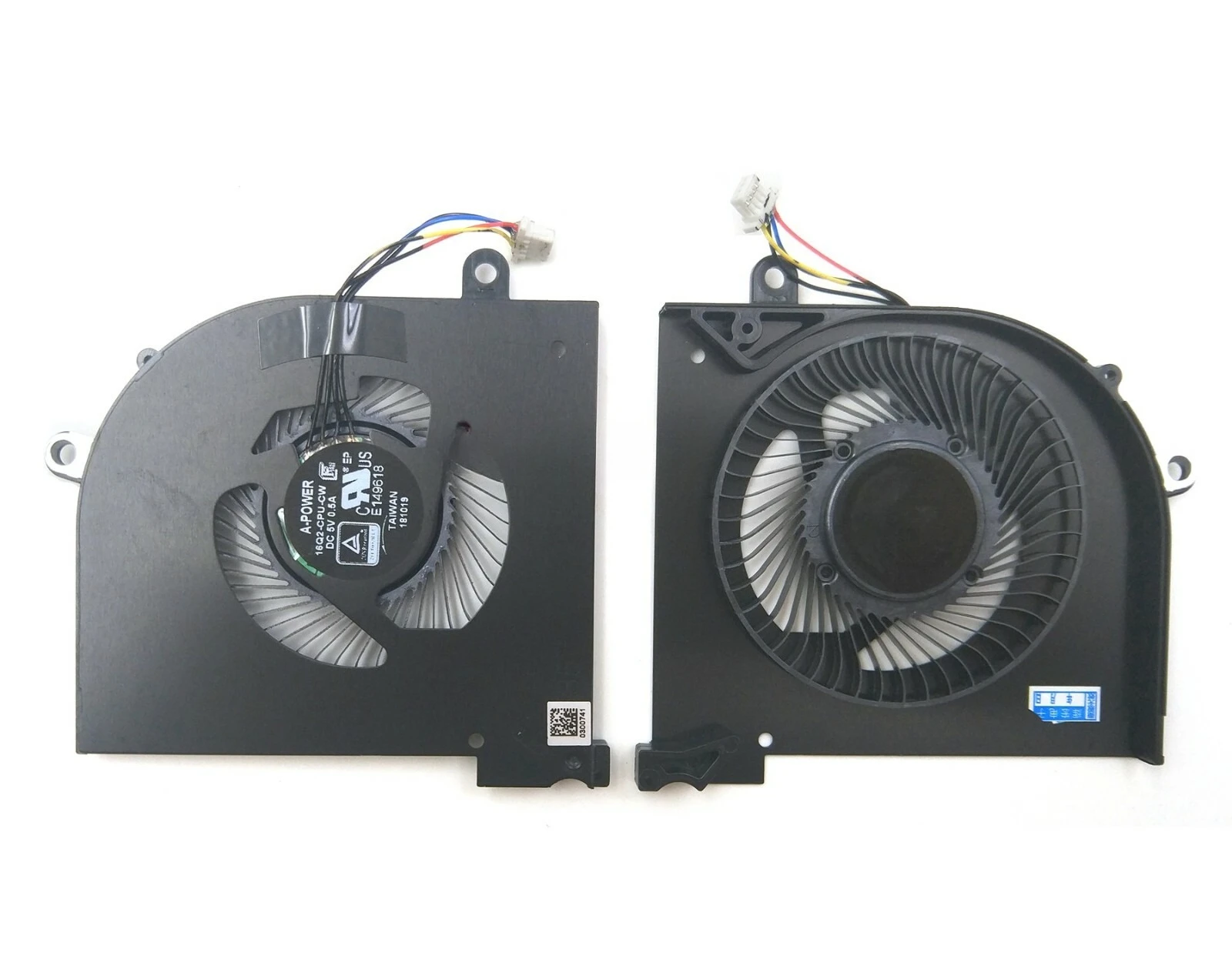 New for MSI P65 Creator 8RE 8RF CPU Cooling Fan 16Q2-CPU-CW