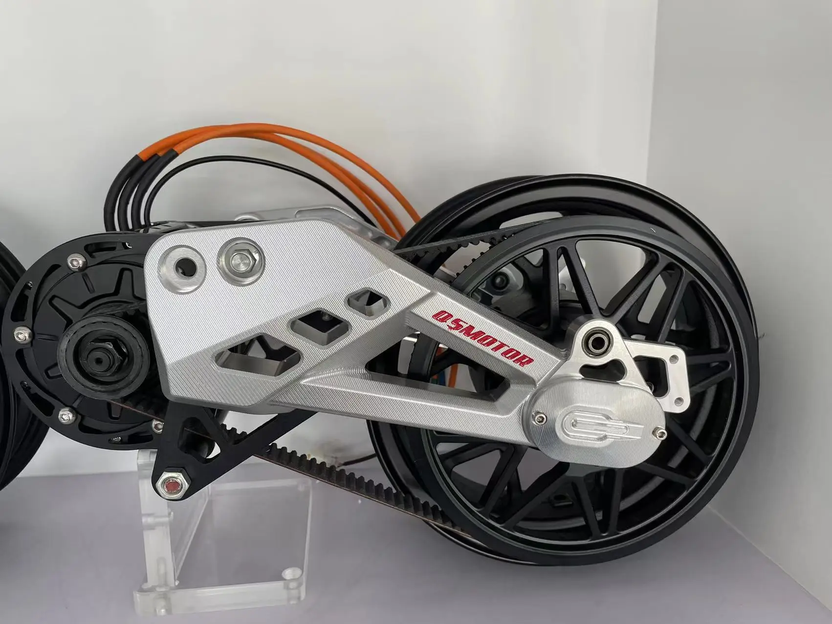 QS Mid-mounted Motor Assembly 72v 3000w Modified Electric Vehicle  Motorcycle Burning Tires