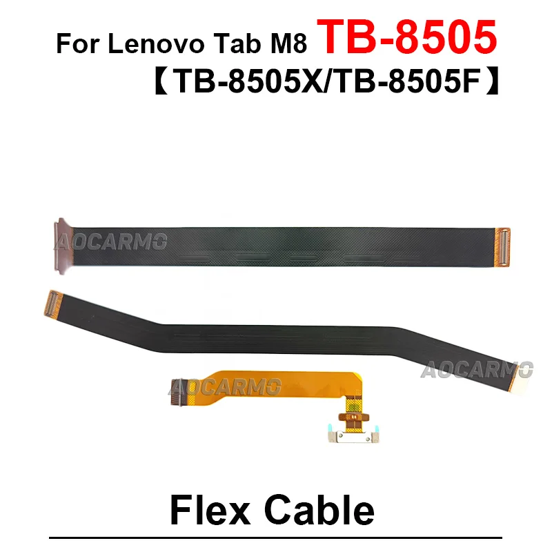 For Lenovo Tab M8 TB-8505 TB-8705 LCD Screen Connection Motherboard Mainboard Flex Cable And Keyboard Contact Flex Repair Parts