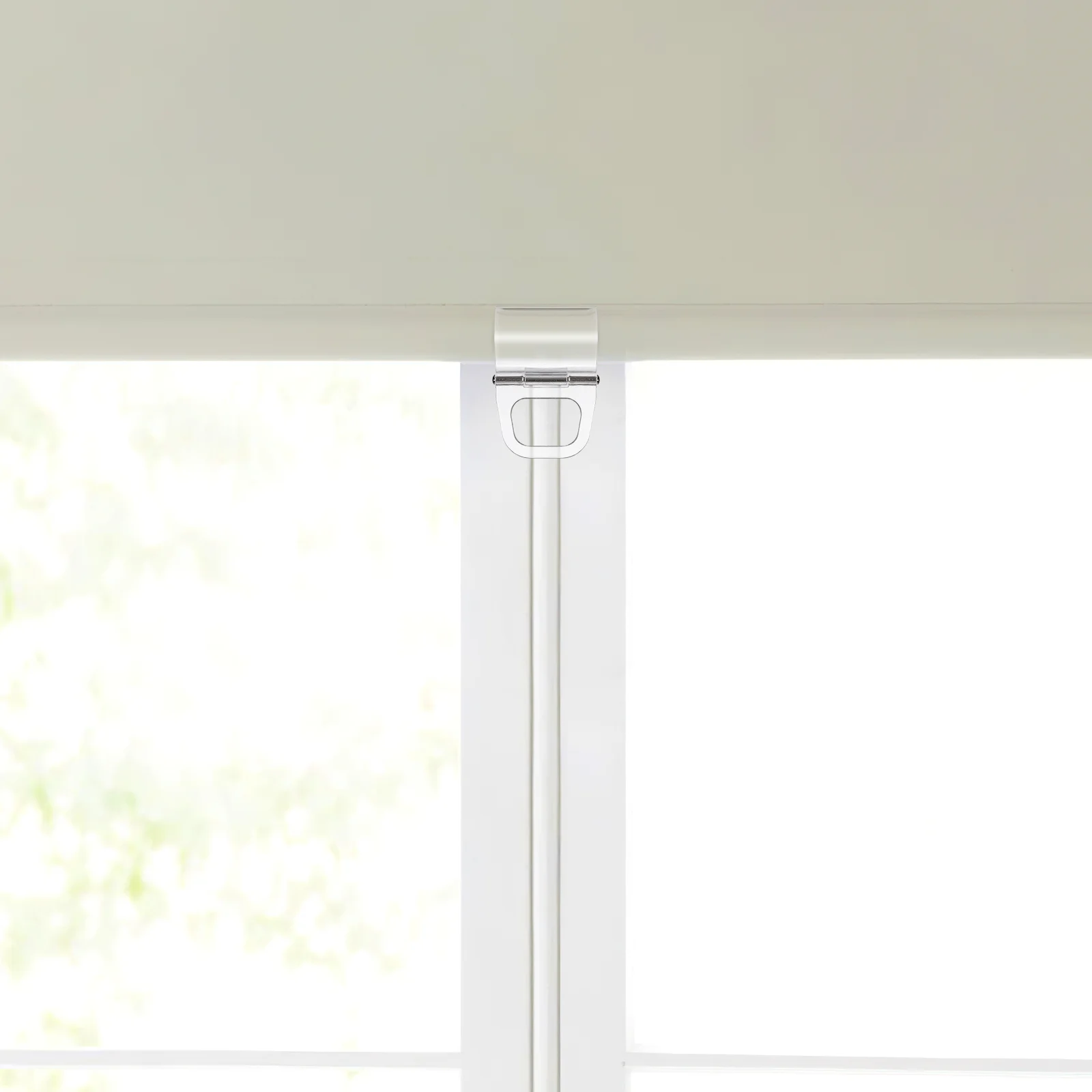 Clear Folding Curtain Hook Handle Window Valance Clips Simple Horizontal Blind Sponge Holder