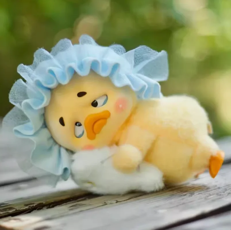 Super cute Upsetduck Annoying Duck Coquettish Good Life Duck Blind Box Trendy Figure Plush Doll Cute Gift Ornament