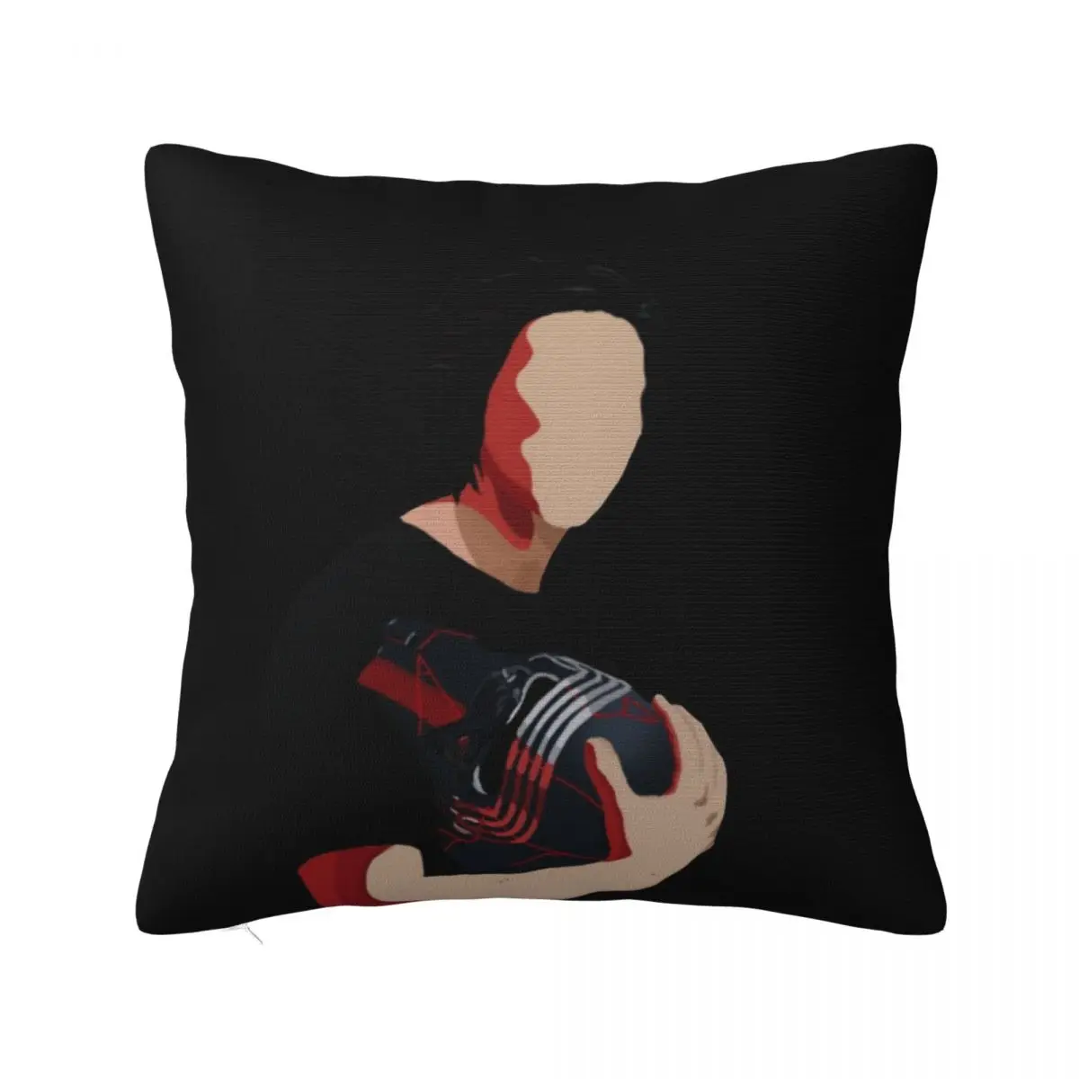 

Adam Driver Faceless Portrait Throw Pillow Marble Cushion Cover christmas cushions covers Decorative Cushion Cover