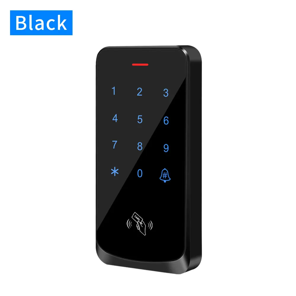 Contrôle d'accès clavier Digicode RFID 125KHz clavier rétro-éclairage tactile ouvre-porte système de