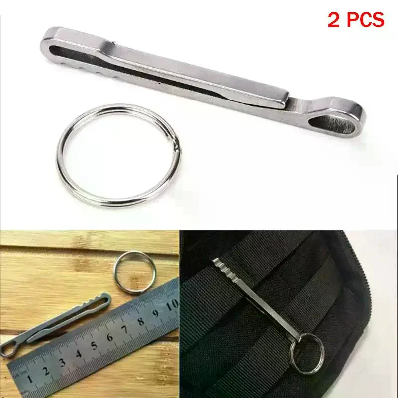 Edc Carry All - 2PCS EDC Tool Wallet Stainless Steel