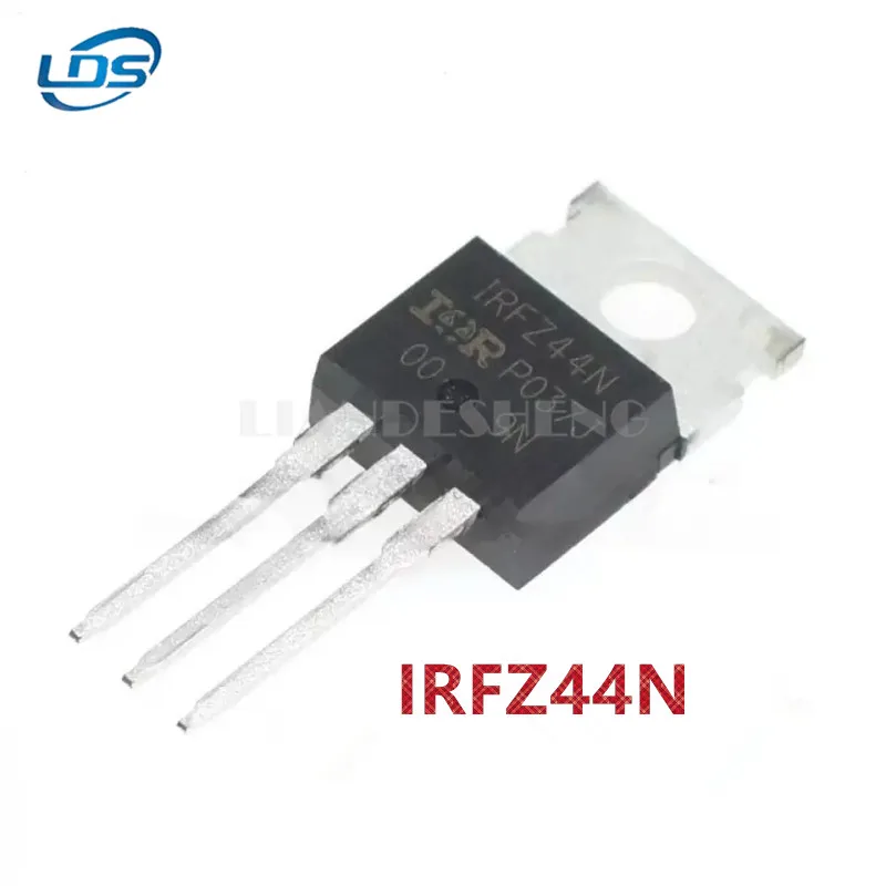 10PCS/Lot IRFZ44N IRFZ44NPBF IRFZ44 TO-220 New and Original  Transistors Mosfet IRFZ 44N IRFZ 44