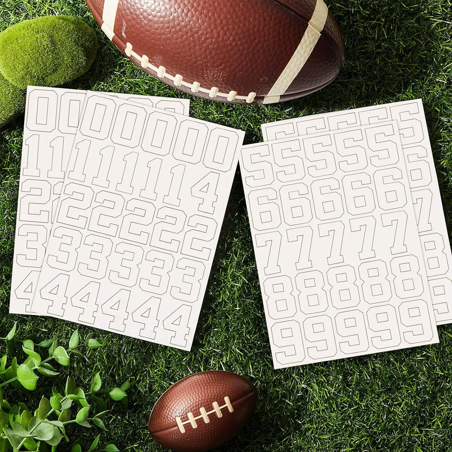 

102 шт. 0123456789 белые наклейки с цифрами для мотоциклов, топливный бак, передний коврик, боковые обтекатели, украшение шлема, аксессуары для мотоциклов