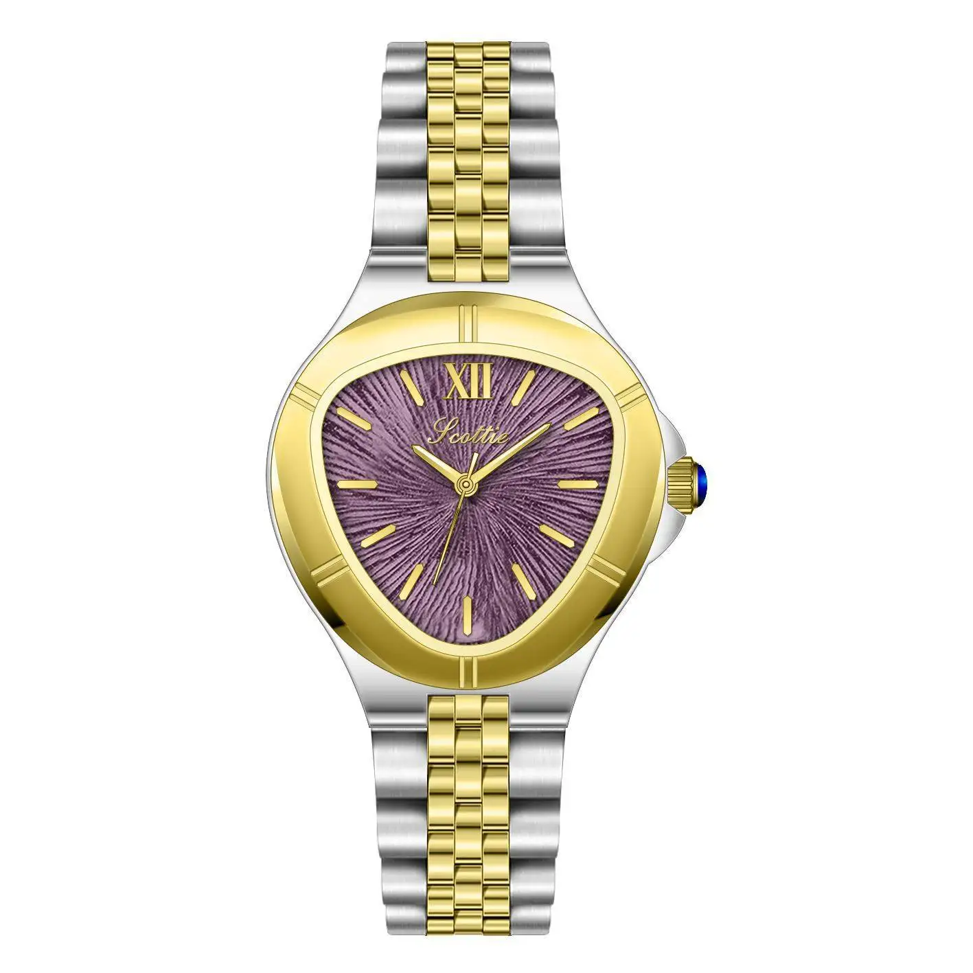 New Luxury Stainless Steel Strap Watch, Stylish Women'S Watch, High-Quality Ladies' Wristwatch, Creative Gift For Women.