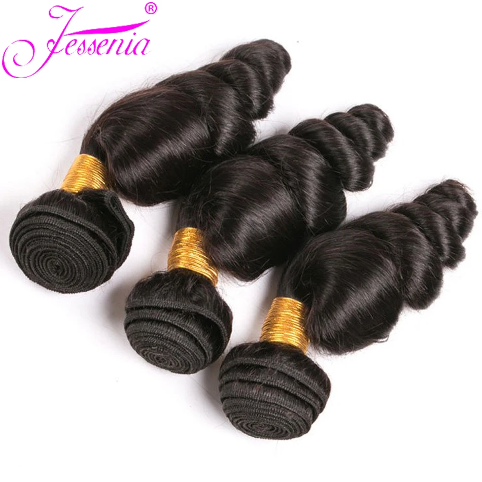 Tissage Loose Wave Bundles Remy Virgin Extension 3Bundles Deal Deep Loose Indian Weave Bundles Raw Unprocessed Human Isee Hair