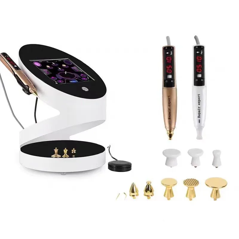 Salon de beauté à l'ozone plasma 2 en 1 pour réduire les imperfections, les cicatrices d'acné et les ridules