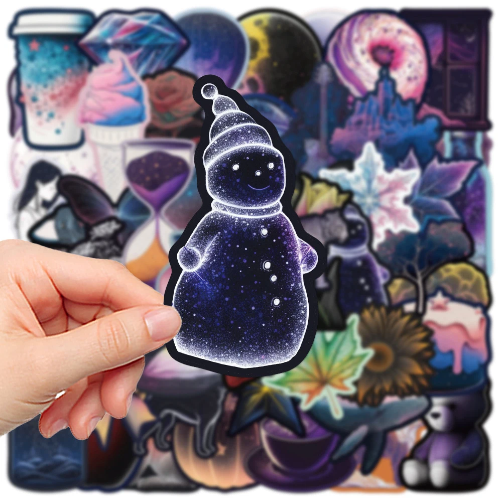 10/30/50pcs Cute Cartoon Fantasy Dreamland Aesthetic Stickers Laptop Notebook Suitcase Phone Decoration Sticker Decals Kids Toys