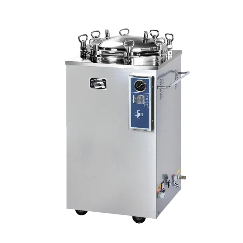 

Automatic vertical pressure steam disinfection pot High pressure disinfection pot 50 liters 75L domestic circulation stainless