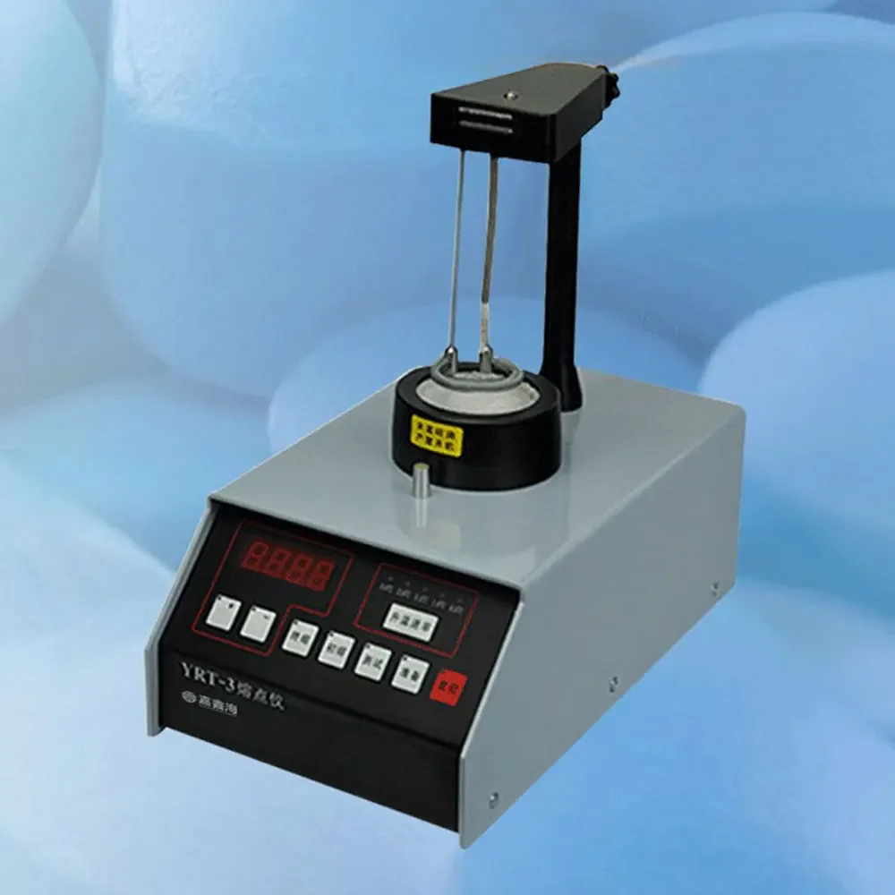 YRT-3 Melting point tester 270℃ Medicine Content Purity Analyzer Lab dyes, fragrances, melting point apparatus Detector