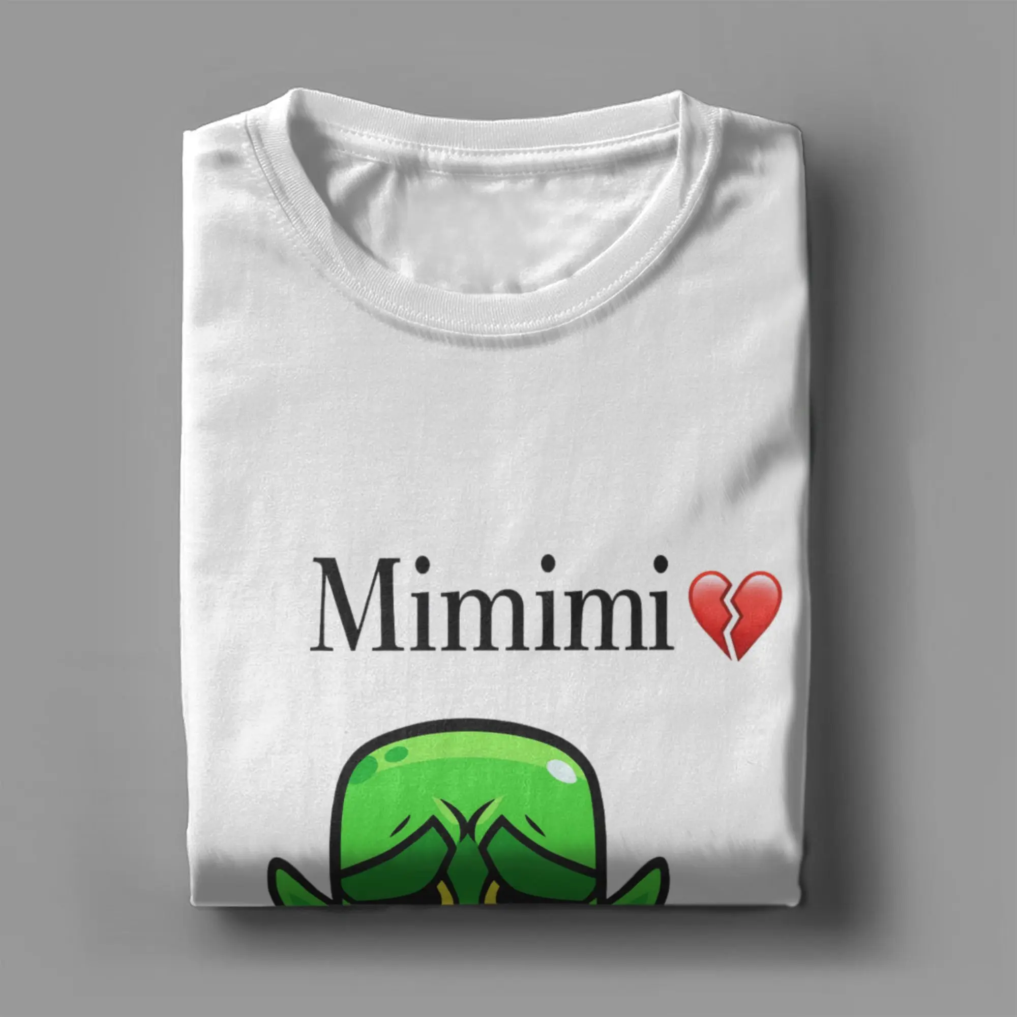 ميميمي كلاش رويال عفريت البكاء تي شيرت الرجال 100% القطن مضحك تي شيرت Crewneck تيز ملابس قصيرة الأكمام الكبار